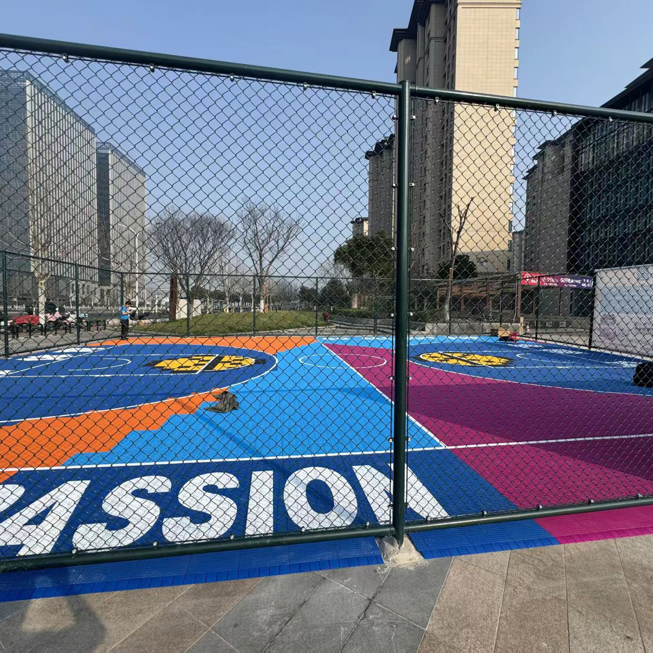 Modern Outdoor Sport Court Til - đánh giá và giá Outdoor Sport Court Tiles