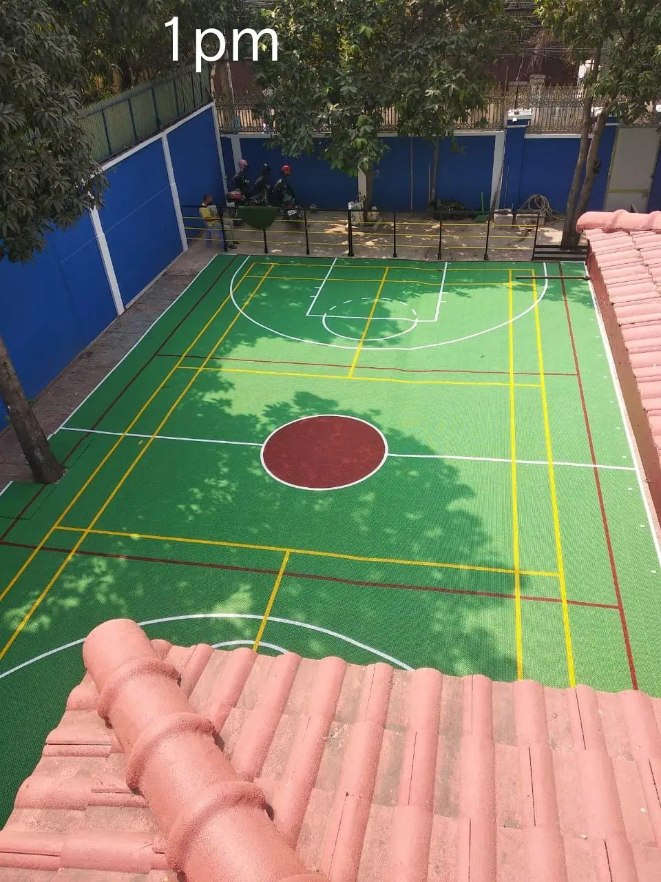 Eco-Friendly Plastic Custom Lo - đánh giá và giá Outdoor Sport Court Tiles