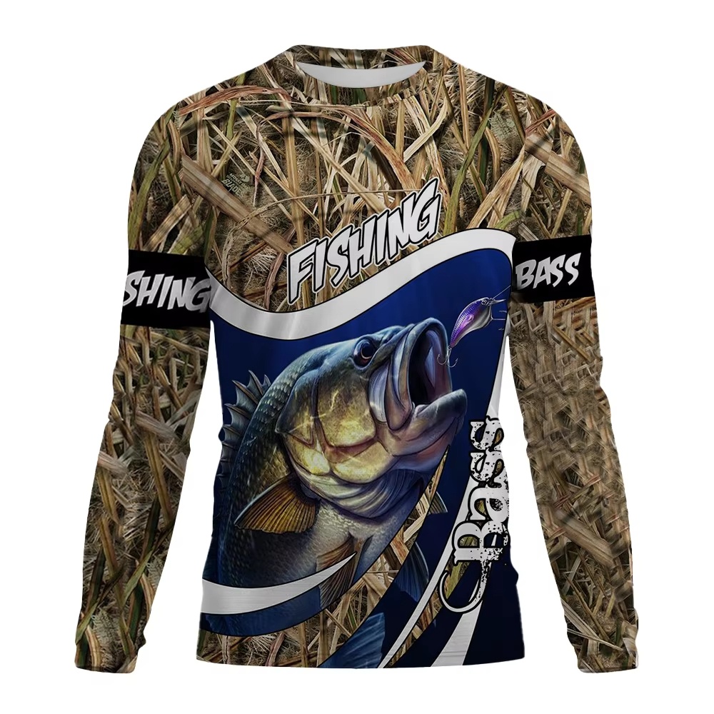 Fashion Fishing Theme Long Sle - đánh giá và giá Outdoor Sport Is