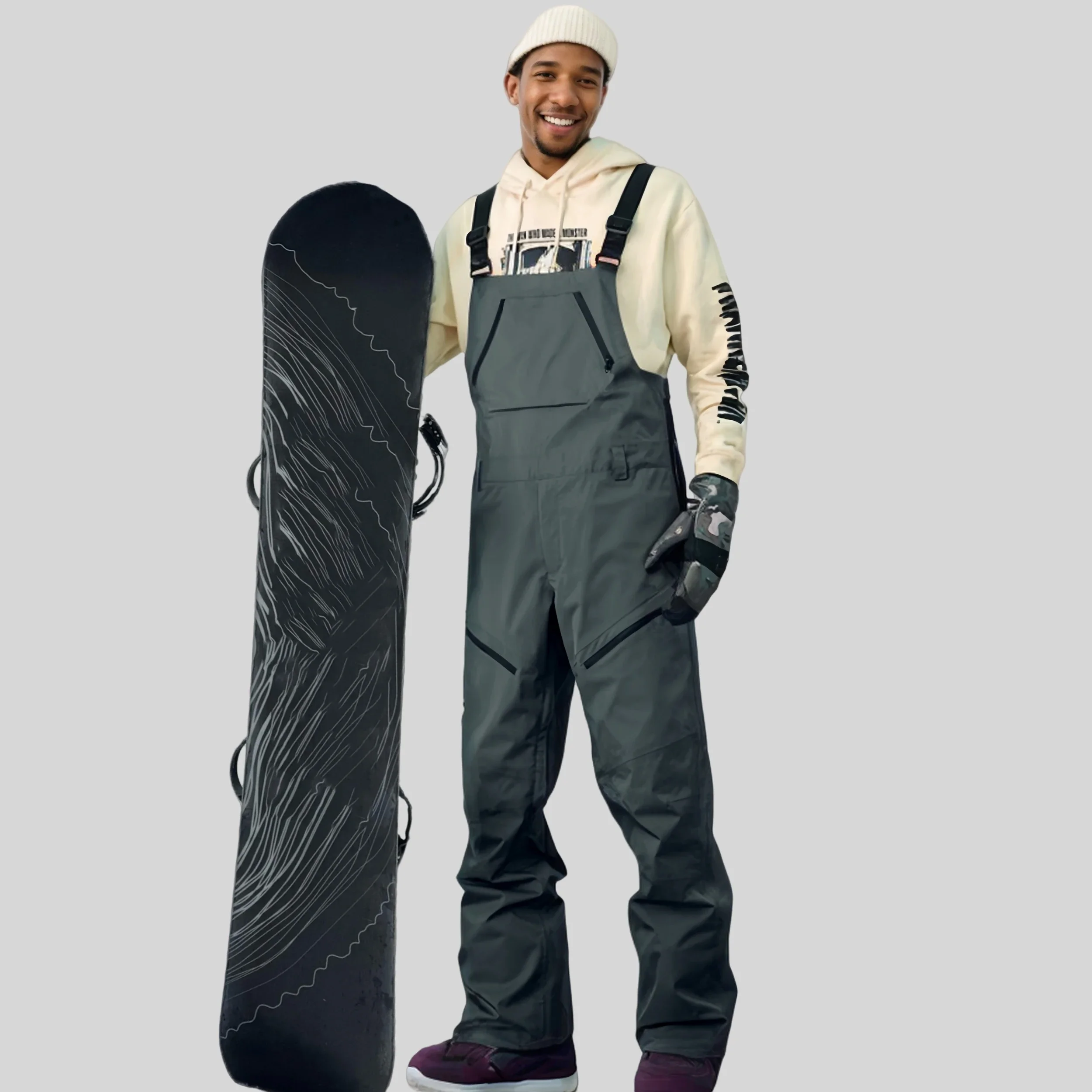 Snowboard Sport Strap Pants Wi - đánh giá và giá Outdoor Sport Waterproof Pants