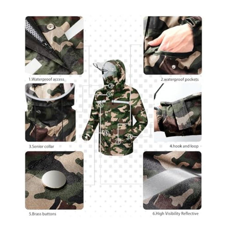 iCreek Rain Suit Waterproof Ja - đánh giá và giá Outdoor Sport Waterproof Pants