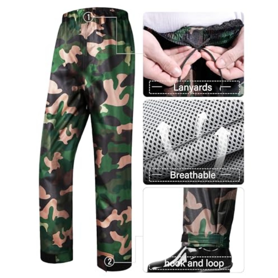 iCreek Rain Suit Waterproof Ja - đánh giá và giá Outdoor Sport Waterproof Pants