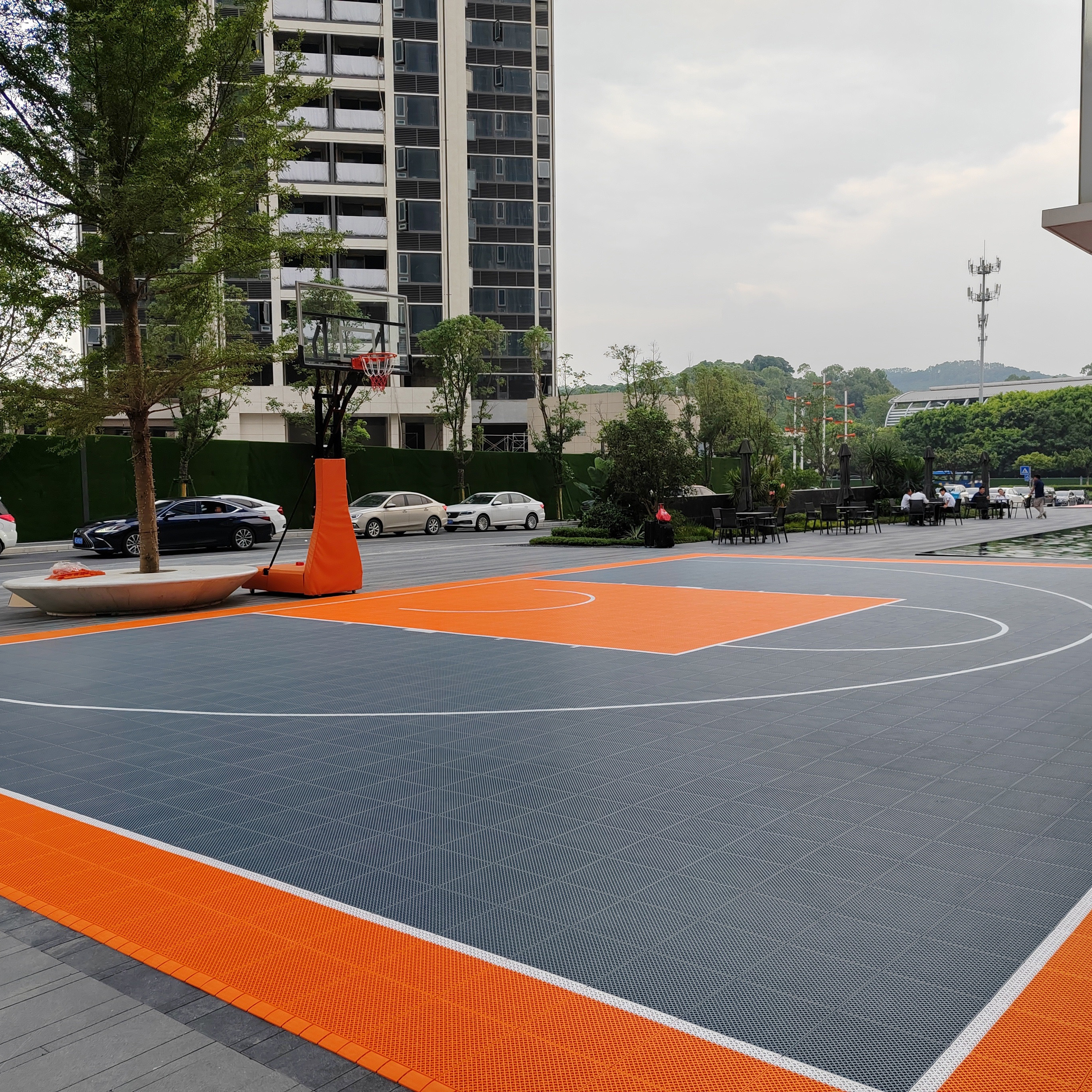 OEM Customized Indoor/Outdoor  - đánh giá và giá Outdoor Sport Court Tiles