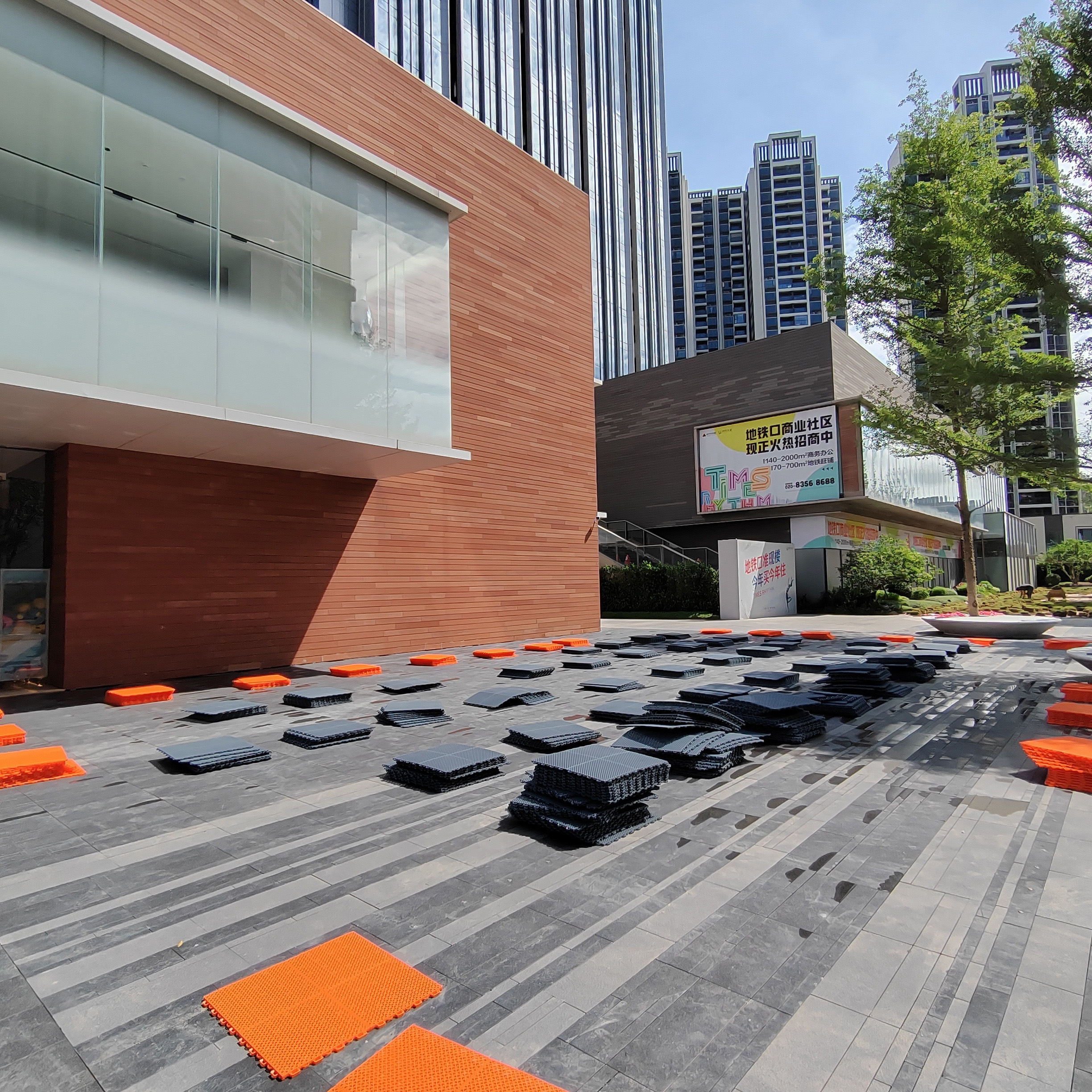 OEM Customized Indoor/Outdoor  - đánh giá và giá Outdoor Sport Court Tiles