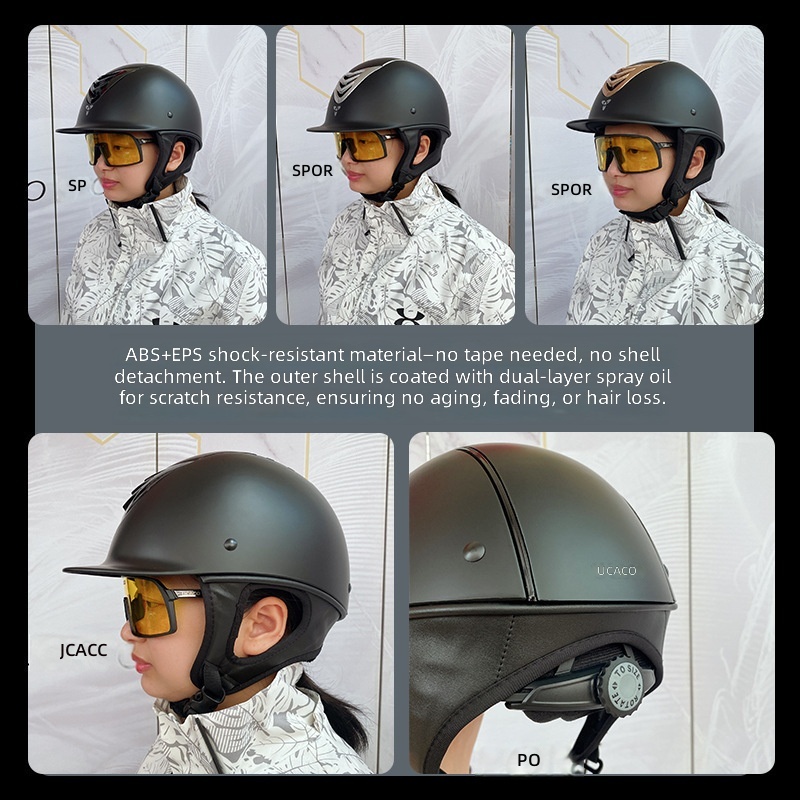 Summer Breathable Protective E - đánh giá và giá Equestrian Helmet