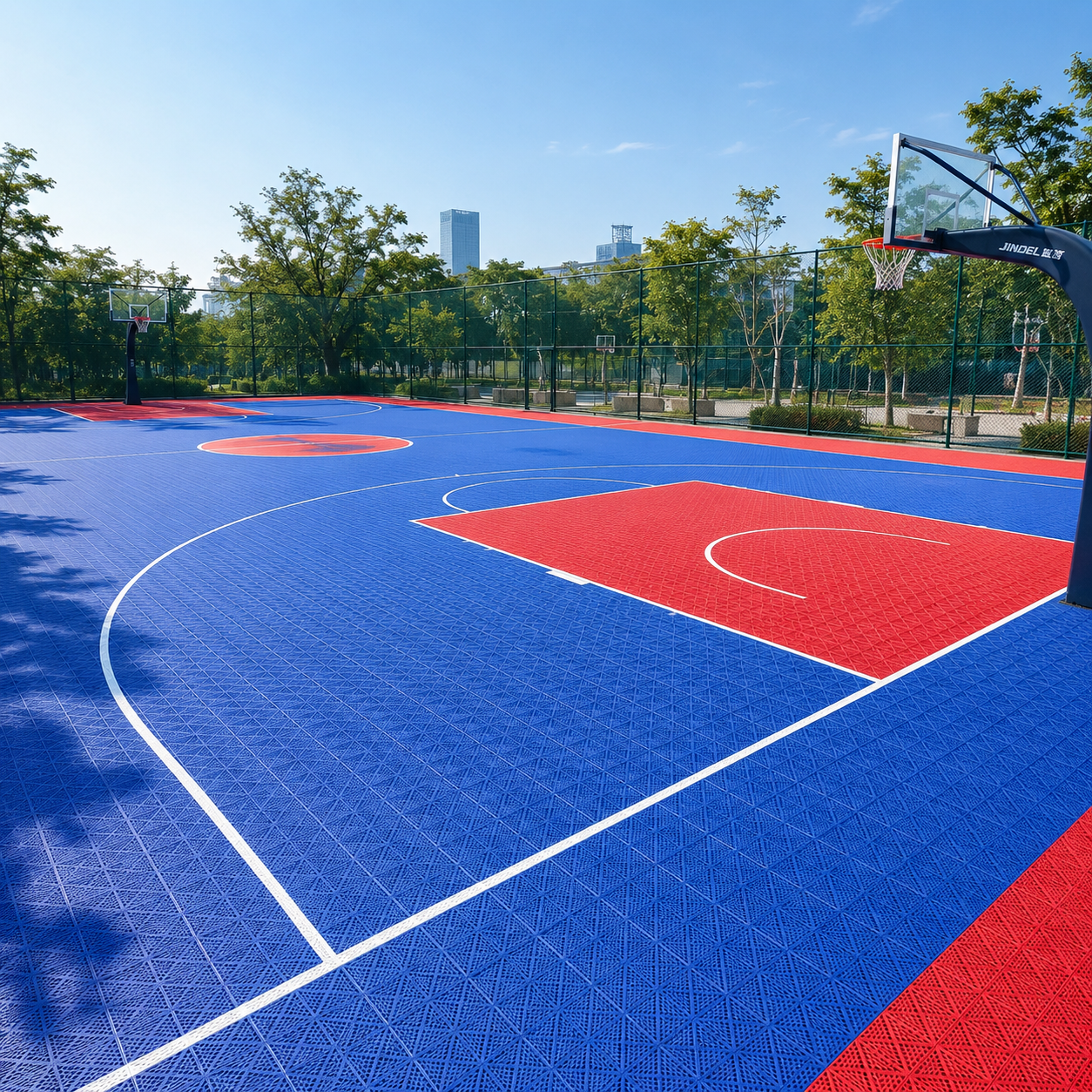 Intelligent pp Interlocking Po - đánh giá và giá Outdoor Sport Court Tiles