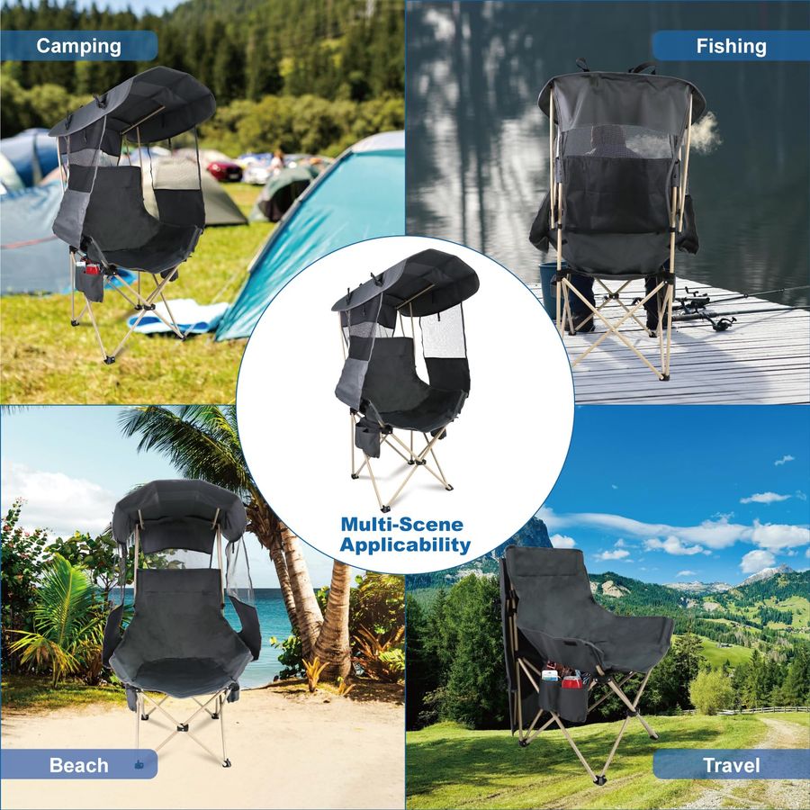 Camping Chairs Canopy Outdoor  - đánh giá và giá Outdoor Sports Umbrella