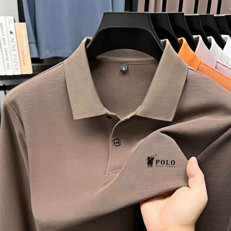 Men's brand polo shirt long sl - đánh giá và giá Polo Shirt Equestrian