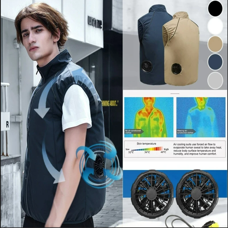 Summer Sport Fan Air Condition - đánh giá và giá Outdoor Sport Jacket Brand