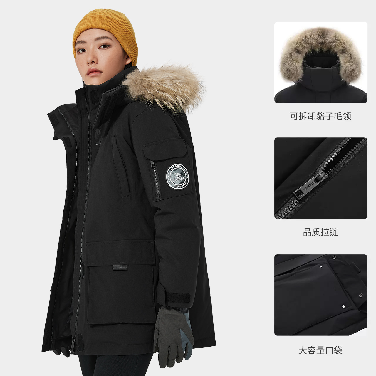 GOLDEN CAMEL Men's Jacket Wome - đánh giá và giá Outdoor Sport Winter Jacket